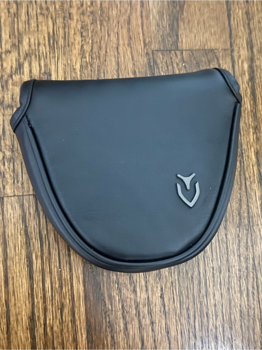 VESSEL Putter Headcover Black Leather Mallet